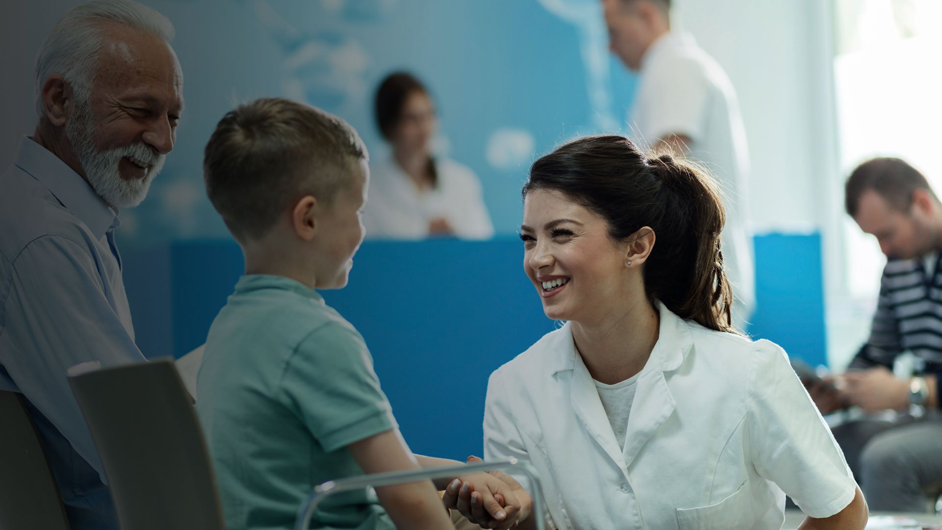 Doctor Meeting Young Patient