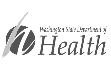 Washington State Department of Health Logo Grey