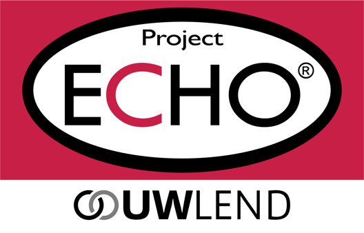 Project ECHO and UW LEND Logo